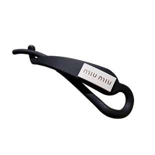 黑色一字夹青蛙扣发夹女生2025新款扭扭夹头饰后脑勺盘发夹子发饰