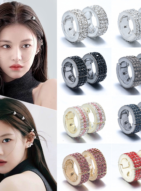 jennie同款水钻小发扣刘海侧边发夹女2026新款高级感夹子头饰发饰