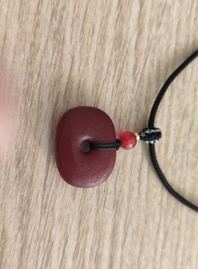 平安扣鸡油黄古董水晶吊坠特价