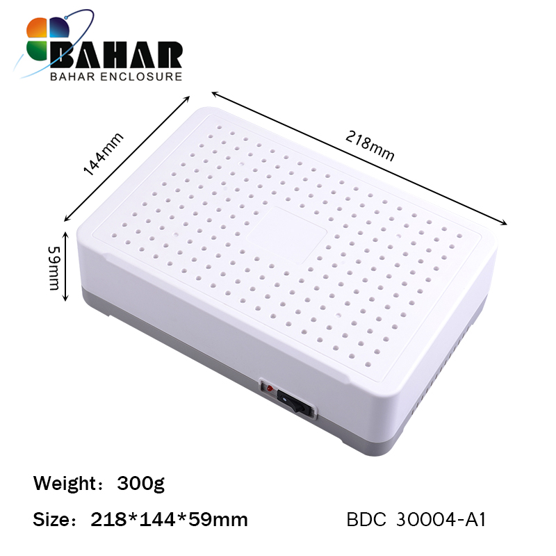 惊爆价塑料接线盒仪器仪表壳体带螺丝台式机柜巴哈尔BDC30004-A1