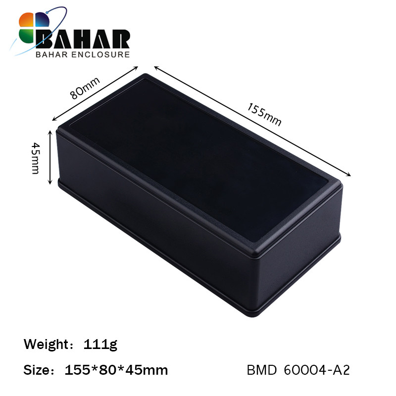 巴哈尔人气塑料接线盒 带螺丝仪器仪表壳体 DIY台式机盒BMD60004