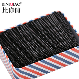 夹子头饰发夹夏季 成人顶夹一字夹刘海夹女半扎发卡盘发后脑勺边夹