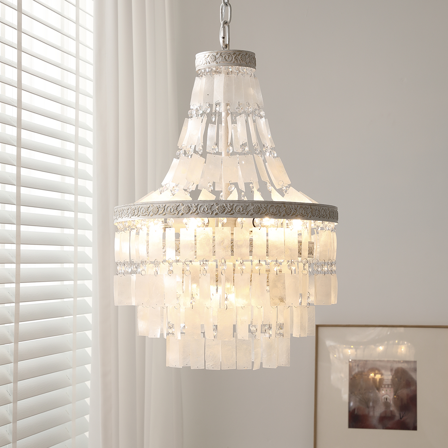 法式复古客厅吊灯中古风主卧室灯