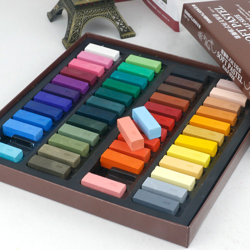 雄狮软式染发棒专业写生色粉笔