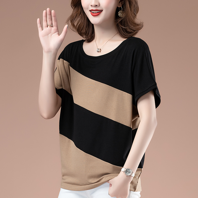 老年人夏装女中长款宽松大码上衣