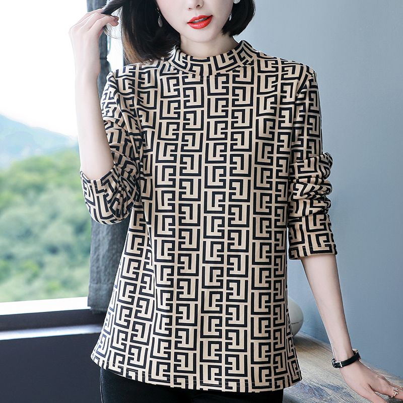 半高领高端品牌打底衫女可外穿