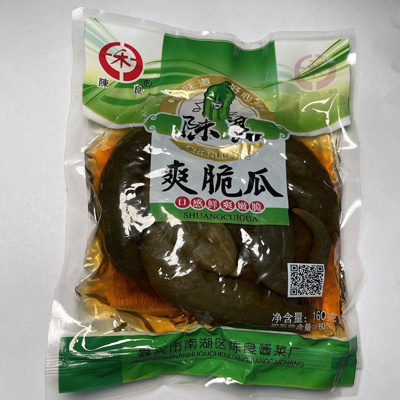 凤桥陈良酱瓜酱菜酱青皮瓜开胃下饭菜爽脆瓜 脆嫩黄瓜嘉兴满10袋