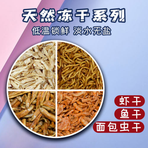 淡水饲料淡水高钙饲料巴西龟虾干