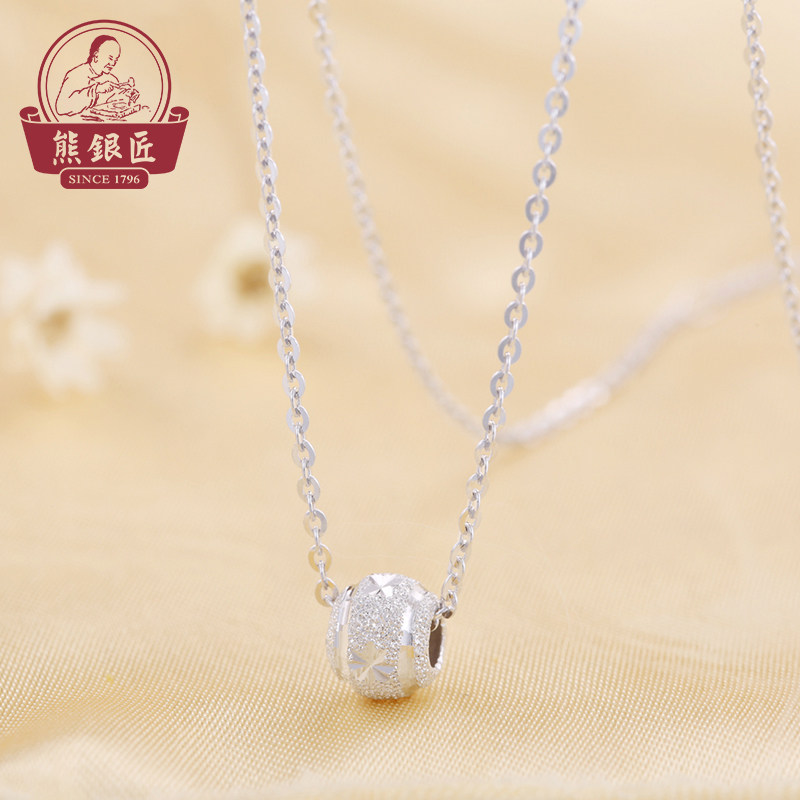 Bear silversmith 925 Transfer bead Female models Jewelry Simplicity the republic of korea lovers Jewelry student Neck decoratein the Accessories/Fashion Jewelry, Necklace  category - from Buy2taobao.com to provide professional Taobao agent buy service