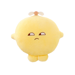 柠檬君抱枕翻白眼你也有今天同款抱枕玩偶毛绒玩具柠檬郡芒果公仔