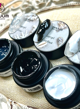 日本进口ANNUUM新款基础功能美甲layer免洗可蹭粉造型立体彩绘胶