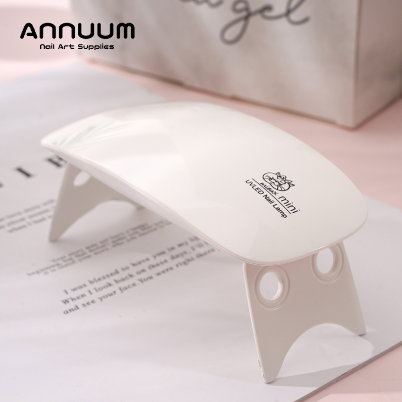 日本ANNUUM美甲鼠标光疗灯9W迷你LED快干烤指甲专用机Mieux小螃蟹