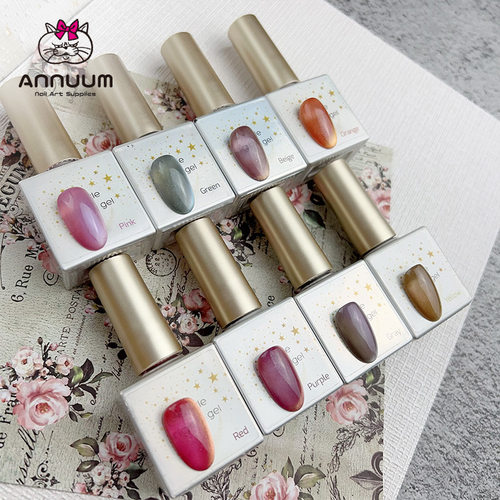 日本ANNUUM全新闪亮甲油胶猫眼