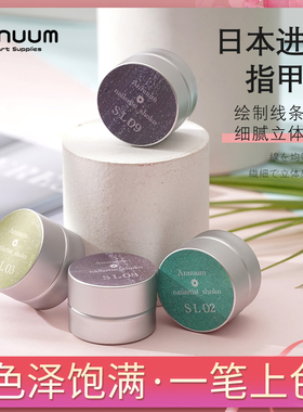 日本进口ANNUUM变色光变猫眼罐装SL01-09shoko先生联名ins热门款