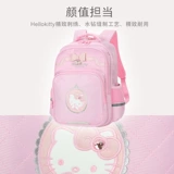 Hello kitty, детский школьный рюкзак, вместительная и большая сумка через плечо со сниженной нагрузкой, защита позвоночника