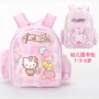 Hello Kitty Mẫu giáo dễ thương 3 tuổi 5 tuổi bé gái túi đeo vai bé ba lô thủy triều KT mèo con túi - Túi bé / Ba lô / Hành lý balo kéo trẻ em cao cấp