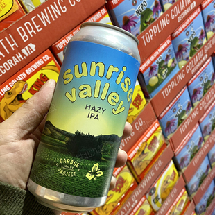 特价批次 车库计划日出山谷新鲜酒花IPA图塔基河谷 精酿啤酒