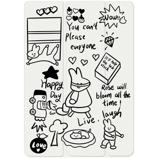 【360旋转x新款】2024兔子适用苹果平板ipadpro11保护套9透明mini防弯air6/5黑色matepad11.5s壳13寸横竖支撑