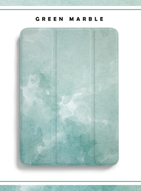 指尖迷恋ipadair4保护套2018平板9大理石2防摔mini6全包2021适用于苹果第十代pro11带笔槽10.2三折ins透明3壳