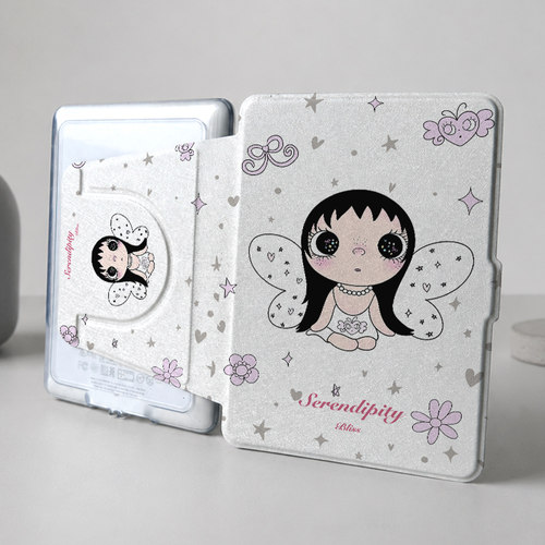 【磁吸旋转x可拆分】少女paperwhite保护套pro汉王clear6掌阅light4/turbo/4c/neo3可爱Ultra阅读器kindle998