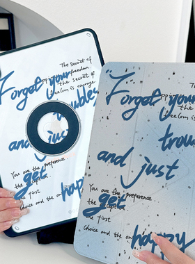 【y折x磁吸可拆分】ipadair6保护套适用苹果pro11蓝色华为matepad12.2透明3小米平板7防弯mini壳13.2带笔槽10