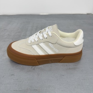 NDU德训鞋男2026新款男士休闲鞋秋季复古增高板鞋男潮流百搭鞋子