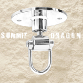 summitdragon拳击速度球旋转器不锈钢轴承更灵活梨球万向扣挂钩