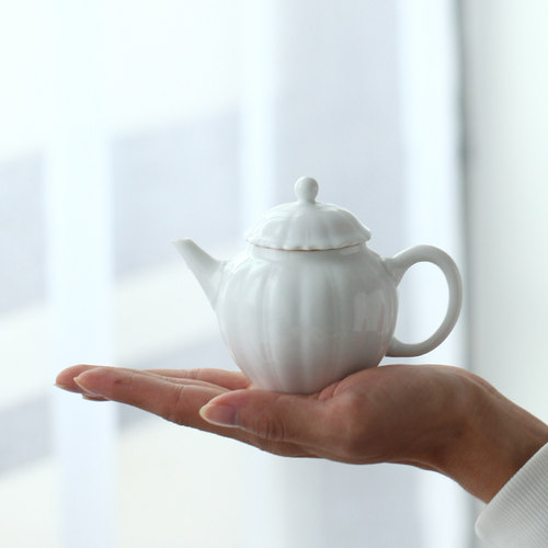 景德镇白瓷小号功夫茶具