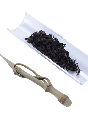 日式透明磨砂玻璃件套装功夫茶则