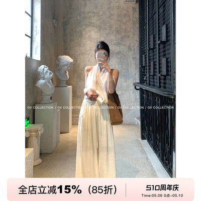 棉麻舒适直筒直筒休闲裤