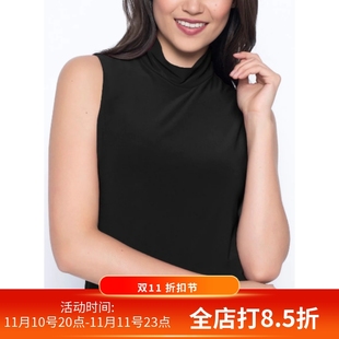 49歐 背心T恤女簡約舒適透氣修身 顯瘦薄款 上衣 外貿純色無袖