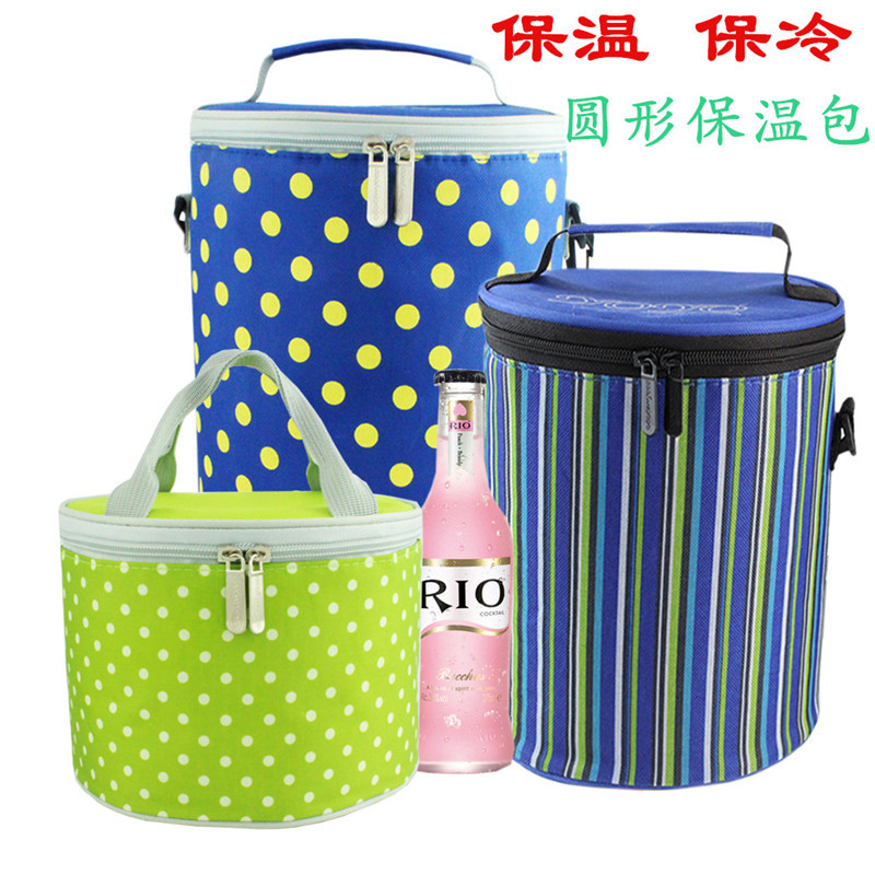 圆形保温加厚大号装碗提锅饭盒袋