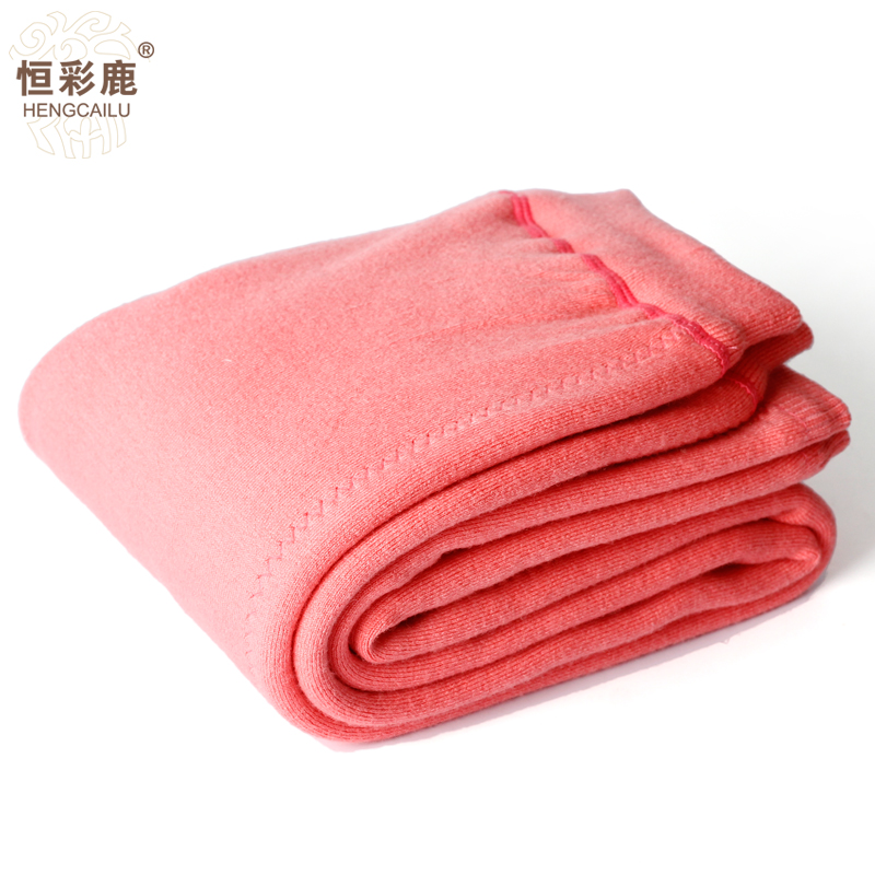 保暖双层加厚女童打底裤