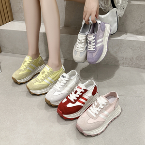 超火厚底增高休闲老爹鞋德训鞋潮