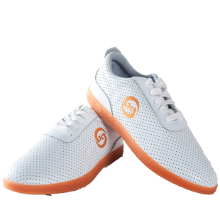 新品男女款太极鞋练功鞋武术运动鞋牛筋底 软皮革功夫鞋春夏秋季