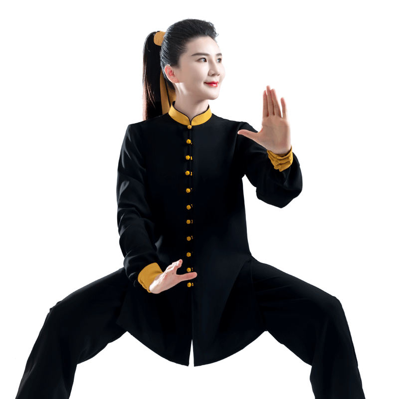 陈英男女垂丽纱飘逸十足太极服
