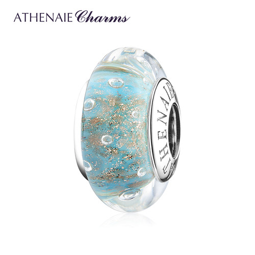 ATHENAIEdiy浅蓝金沙潘家款