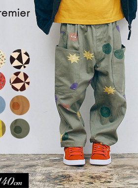 Chookids日本代购 p.premier 2025秋 童装 可爱蓬松大口袋长裤