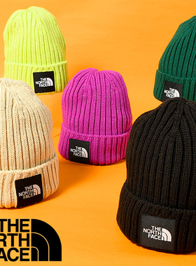 现货 日本THE NORTH FACE北面 2025秋冬 儿童时髦针织毛线帽