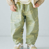 印花宽松长裤 Chookids日本代购 童装 满版 p.premier 2025春夏