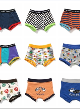 Chookids日本代购 BREEZE 2025春夏 纯棉舒适儿童内裤四角裤集合