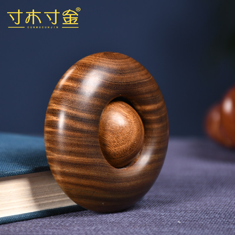 寸木寸金绿檀木一体式整木