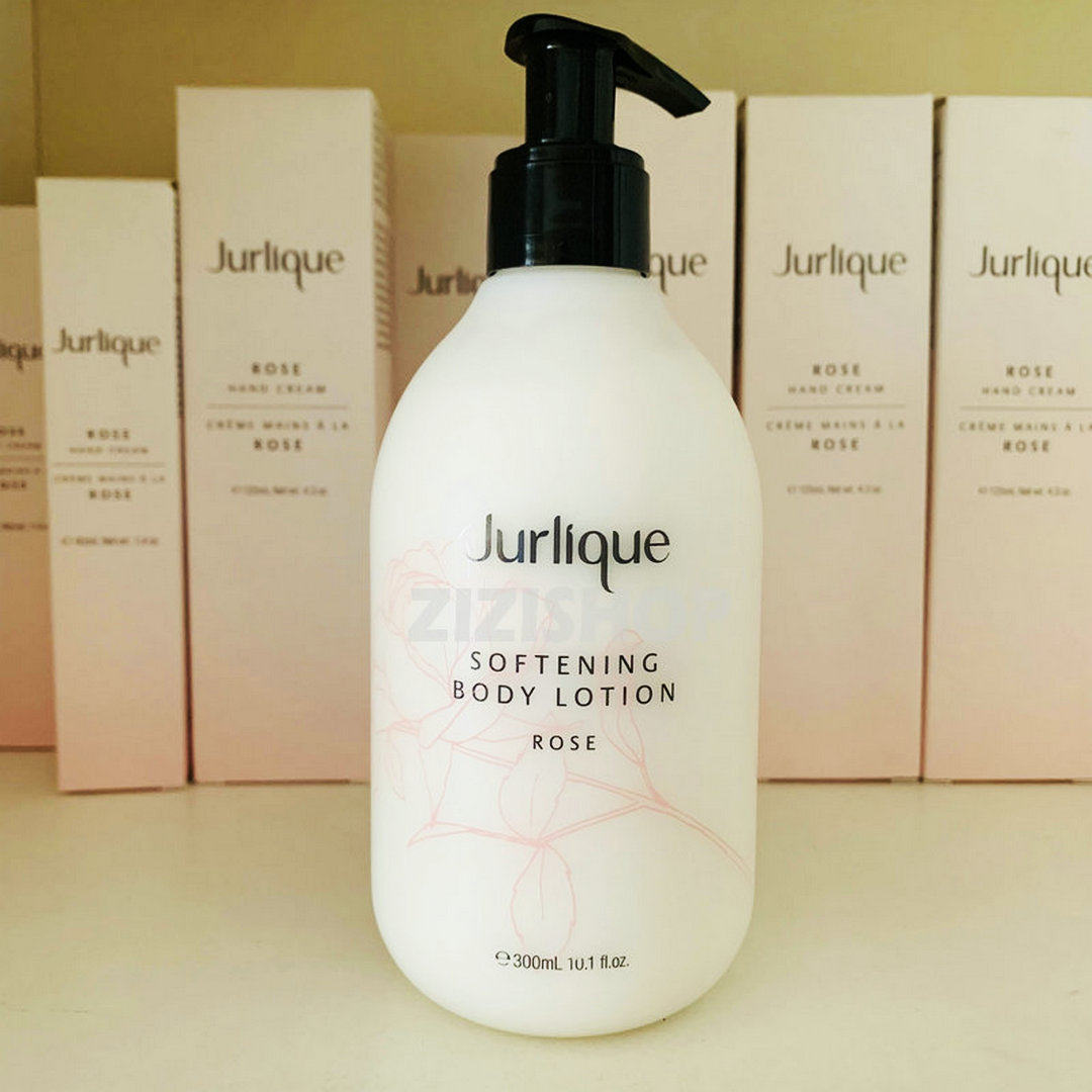 澳洲jurlique茱莉蔻玫瑰滋润身体乳液300ml身体乳美白补水保湿