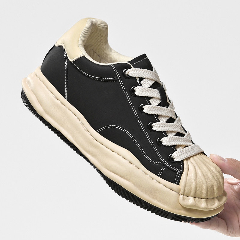 女鞋2026新款今年流行爆款内增高小个子情侣贝壳头厚底溶解板鞋男,流行男鞋,休闲板鞋,淘宝优惠券,粉丝福利购,淘宝优惠卷