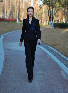 【烟浮朝朝】BYGB-2026春季新款中式民族风刺绣国风典雅套装29082