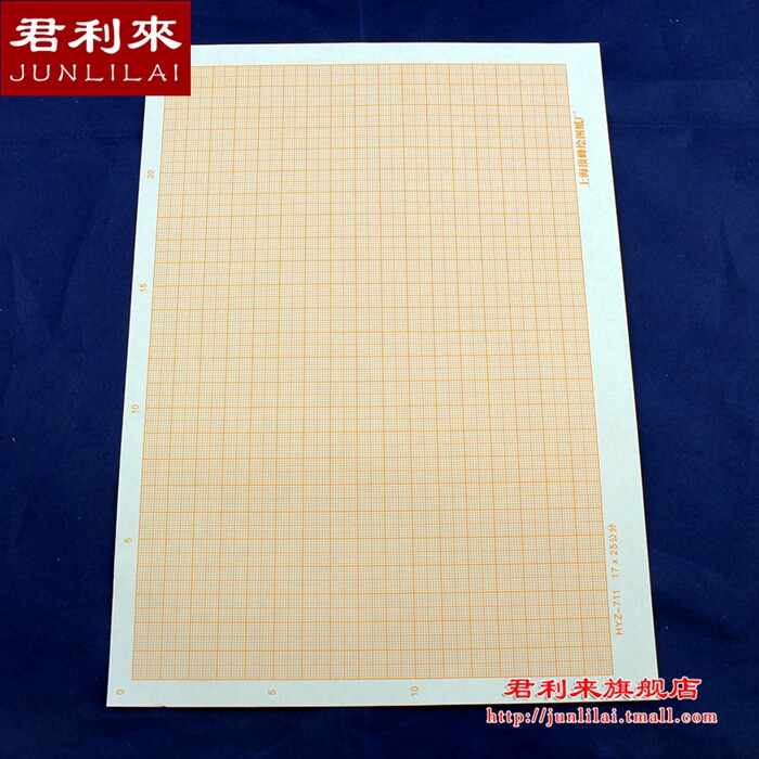 坐标纸 25*17cm 16K单张方格坐标纸实验器材方格纸教学仪器_虎窝淘