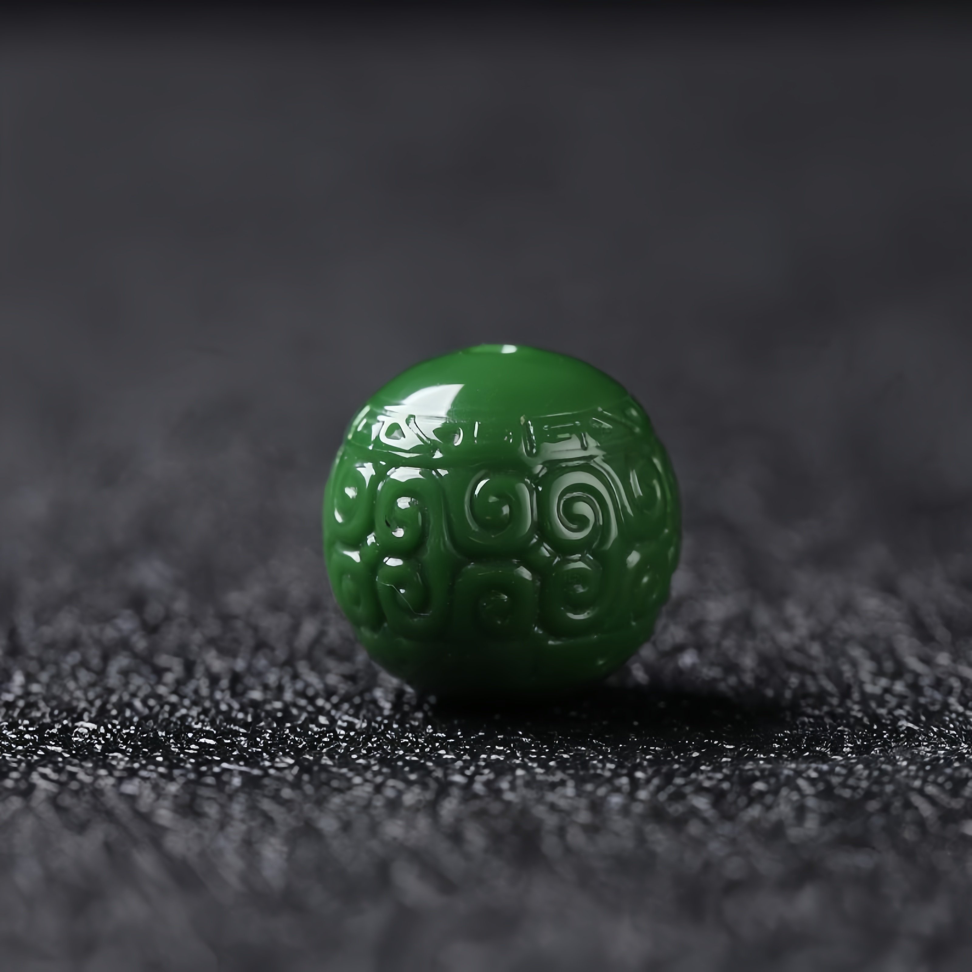 新疆和田玉碧玉回纹珠单珠散珠菠菜绿手串无黑点玉珠子配饰,珠宝/钻石/翡翠,珠宝奇石,淘宝优惠券,粉丝福利购,淘宝优惠卷