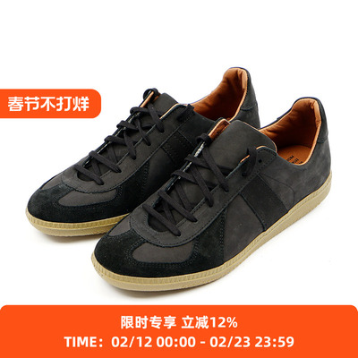 REPRODUCTION OF FOUND ROF 意大利绒面革经典款复古男女德训鞋