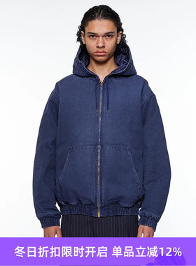 marka WORKERS PARKA 有机棉水洗连帽工装夹克外套