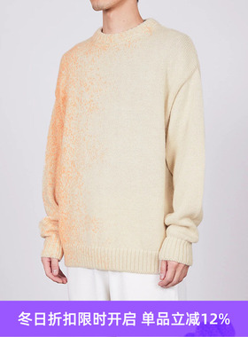 Markaware JUMPER FOGGY DYEING 秘鲁羊驼毛天然染色圆领套头毛衣